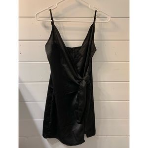 Satin Mini Dress